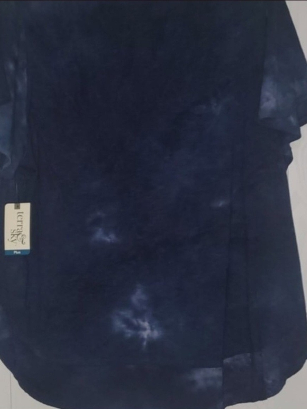 Terra Sky Blue Womens Shirt 1x